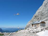 Lebensmitteltransport zur Adamekhütte